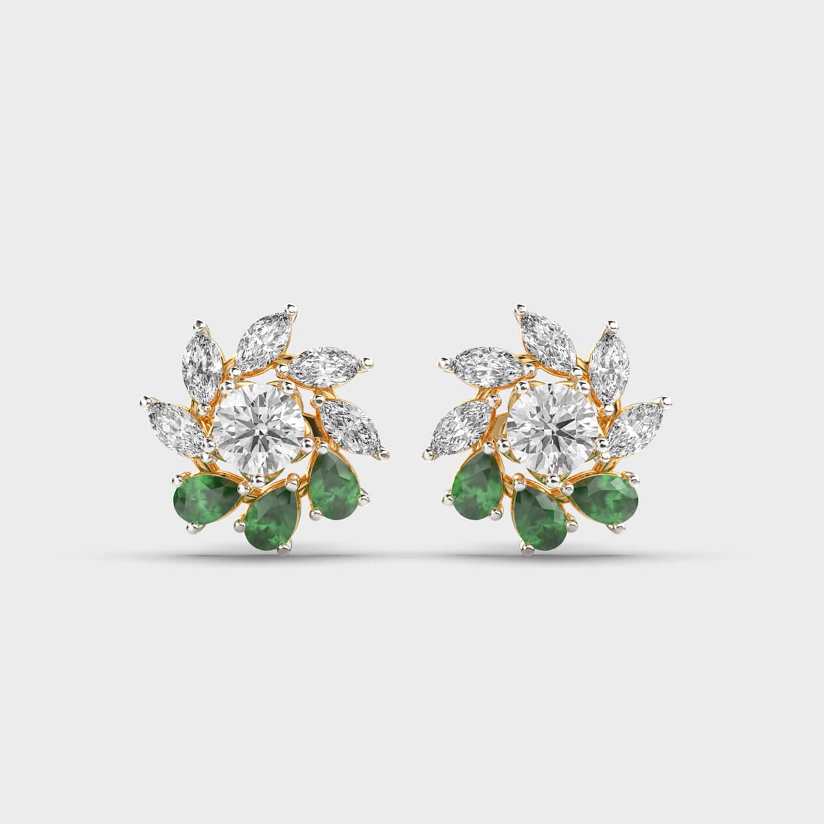 Charming Girandole Diamond Studs