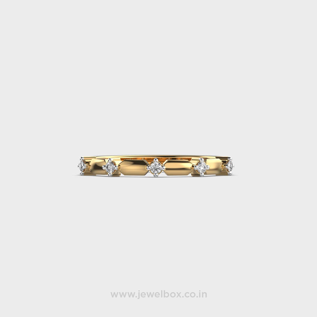 Stackable Elegance Diamond Band Ring
