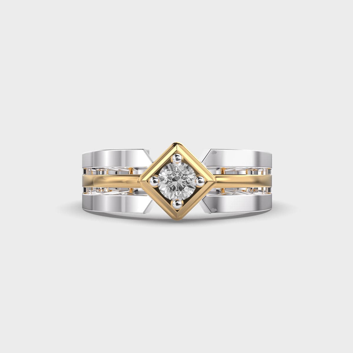 Valour Of Courage Diamond Ring For Men