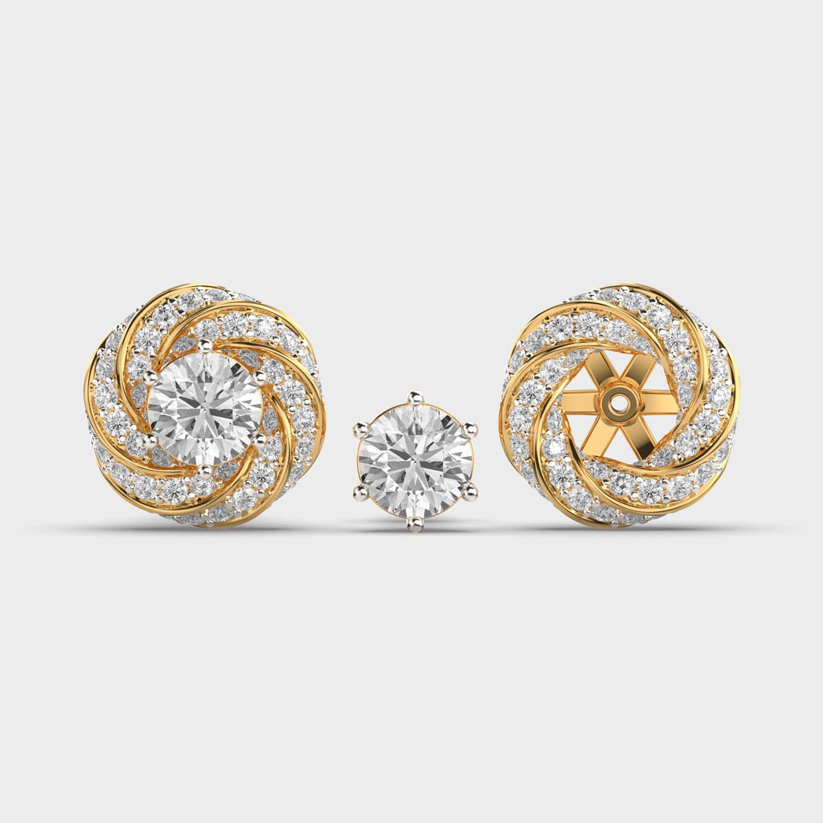 Flexia Convertible Diamond Earrings