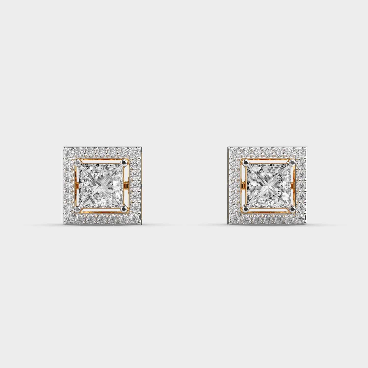 Squad Look Diamond Studs
