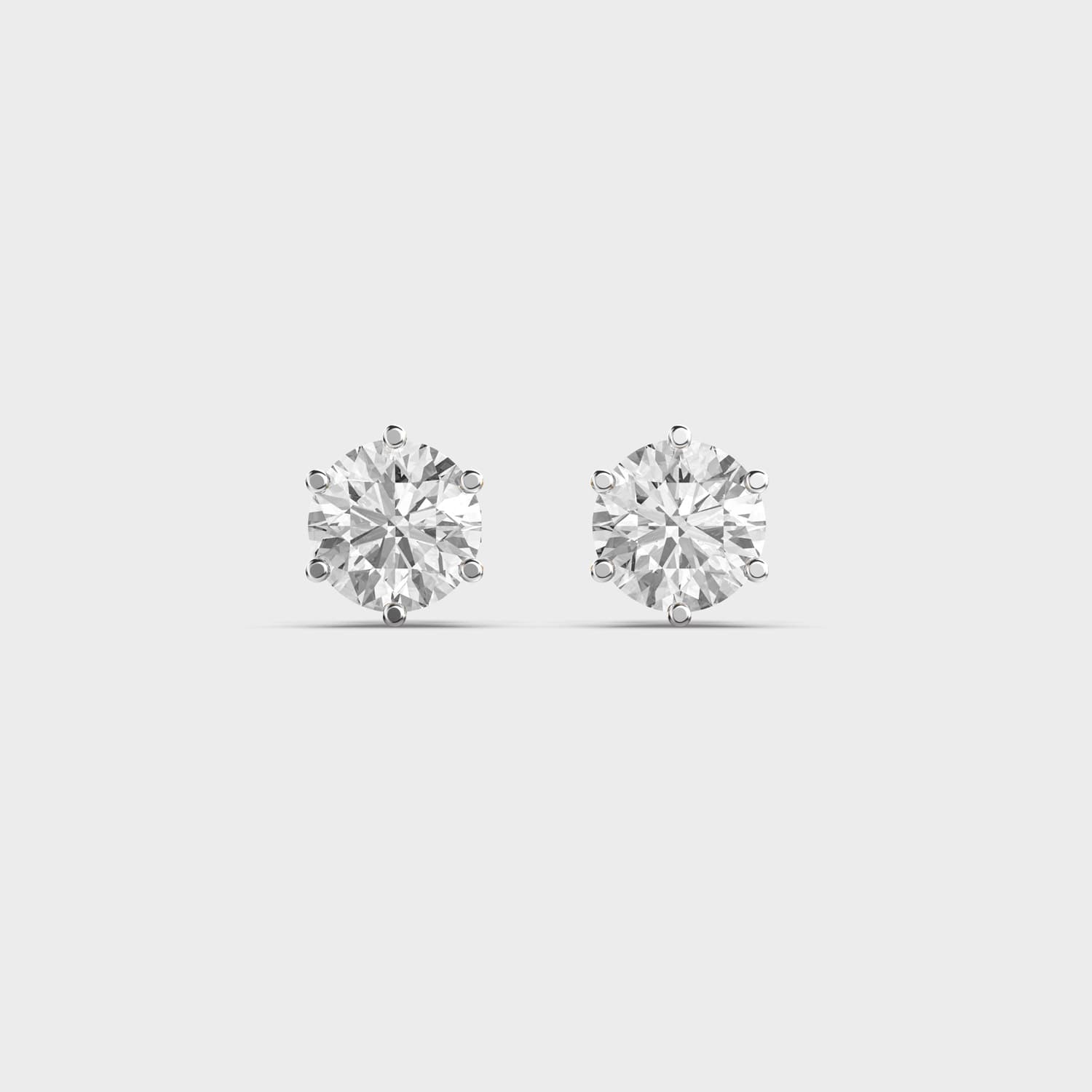 Simple Spark Diamond Studs