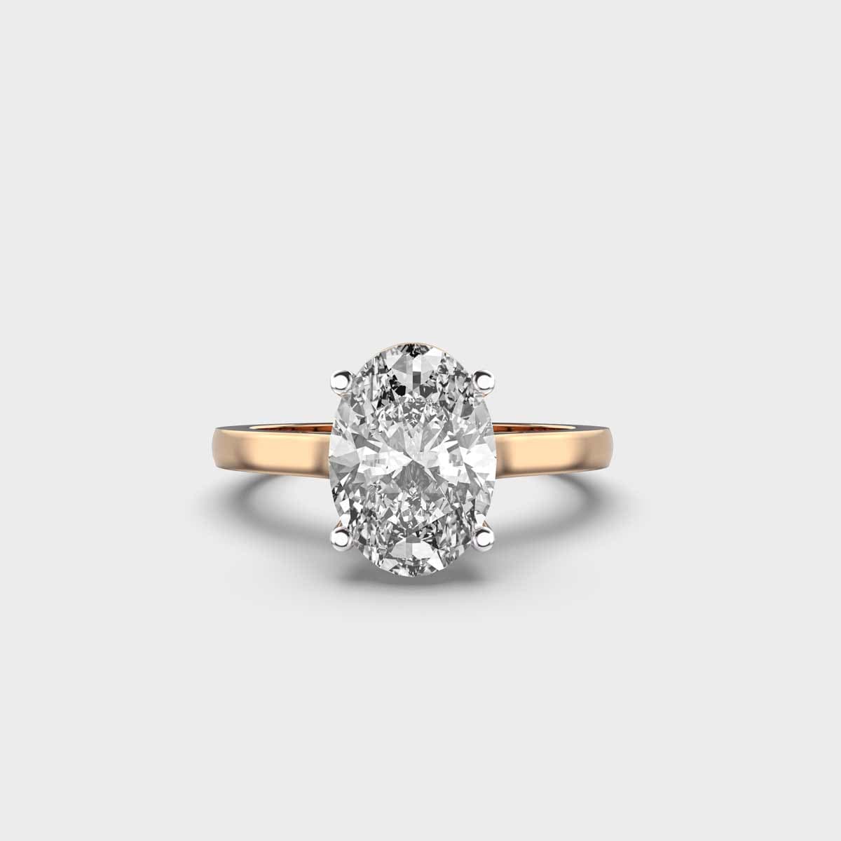 Oval Triumph Diamond Ring