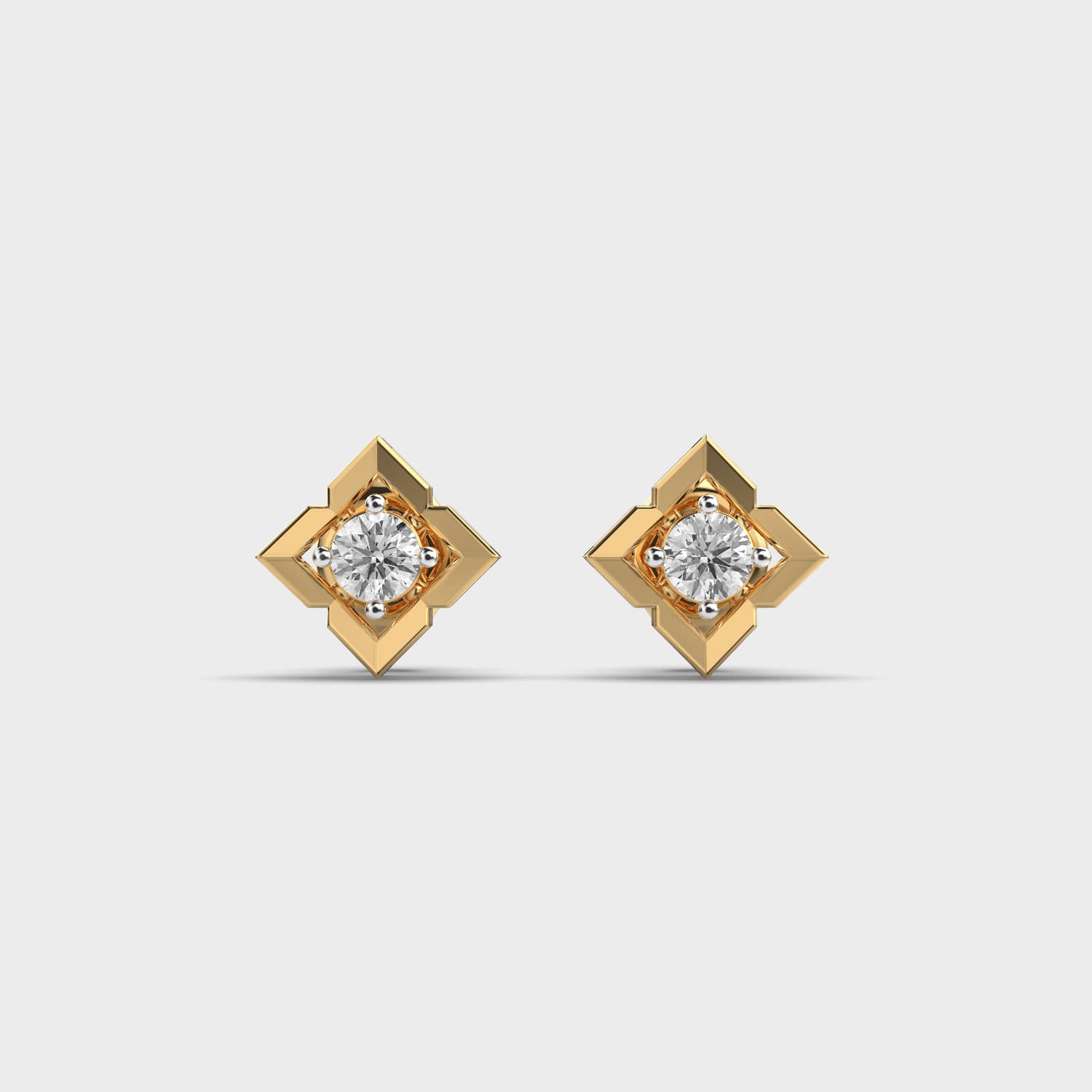 Petite Crystal Diamond Studs