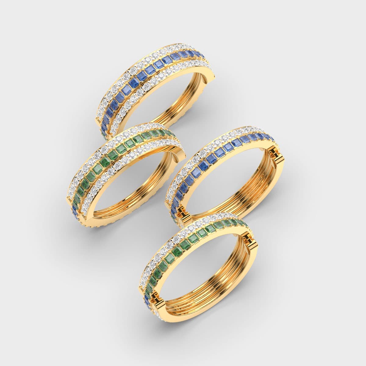 Elise Sapphire Convertible Ring