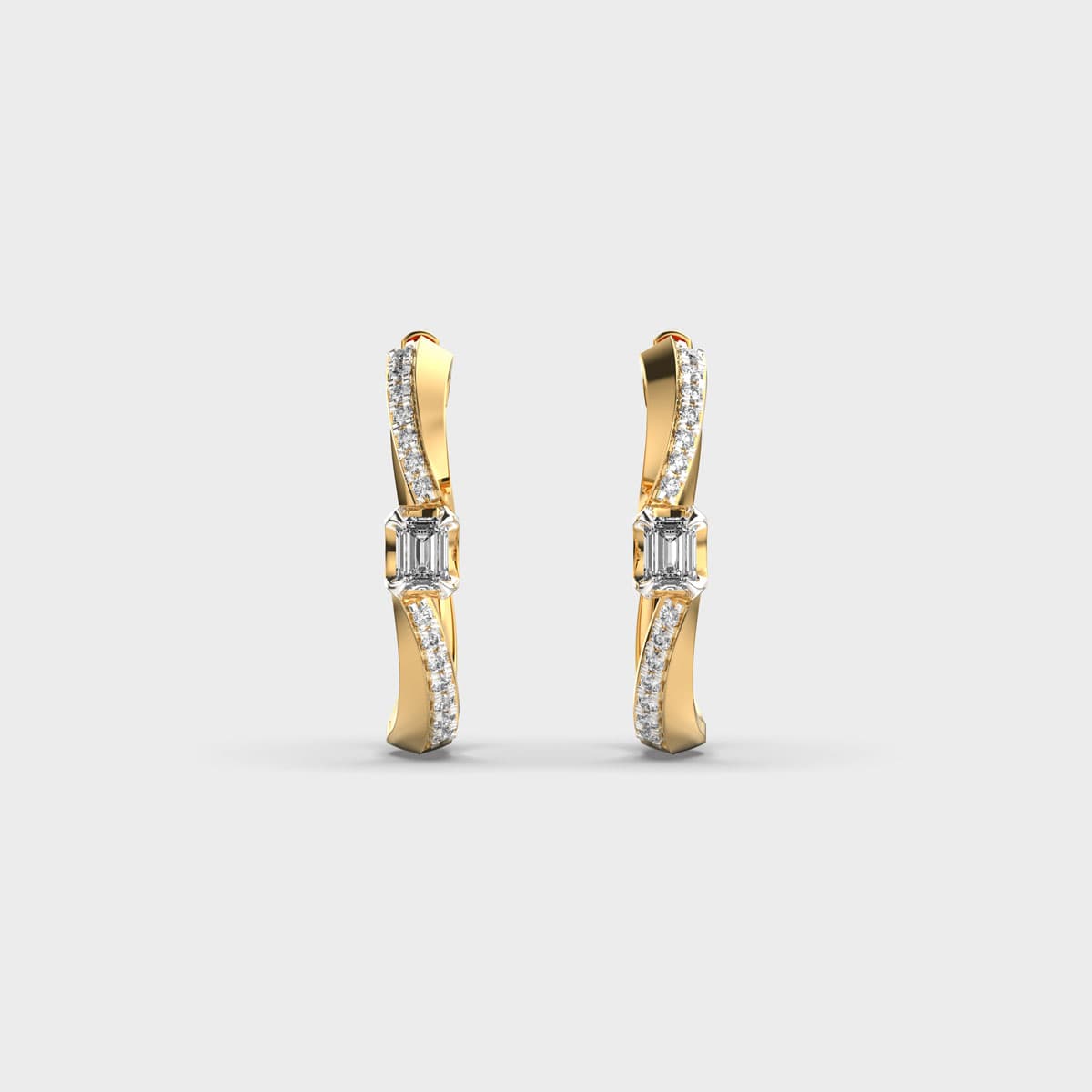 Regal Miniature Diamond Hoops