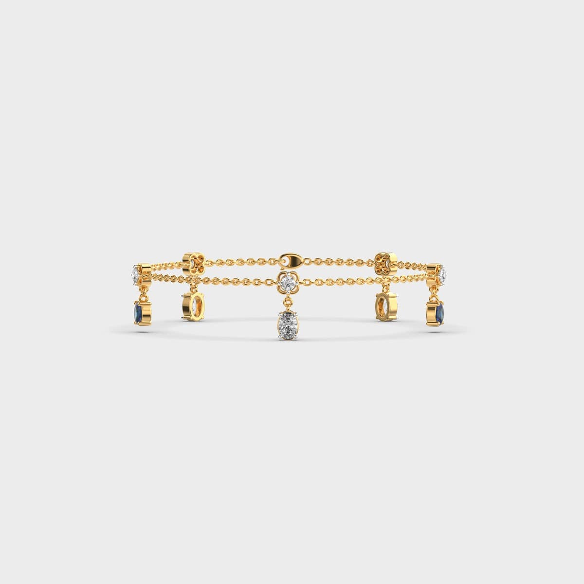 Stellar Dangler Diamond Bracelet
