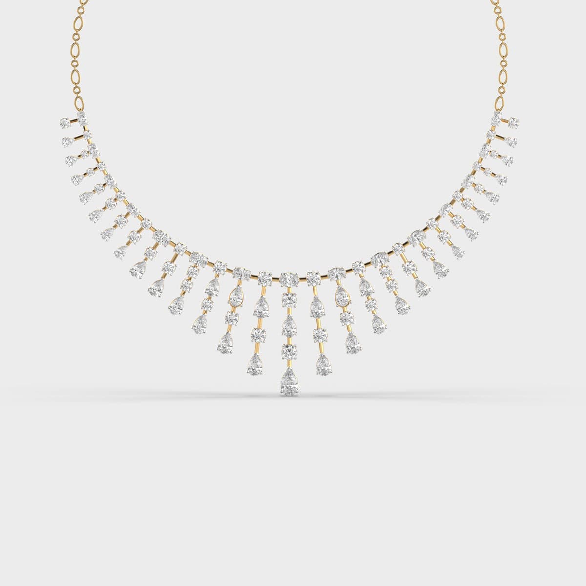 Fluid Grace Diamond Necklace