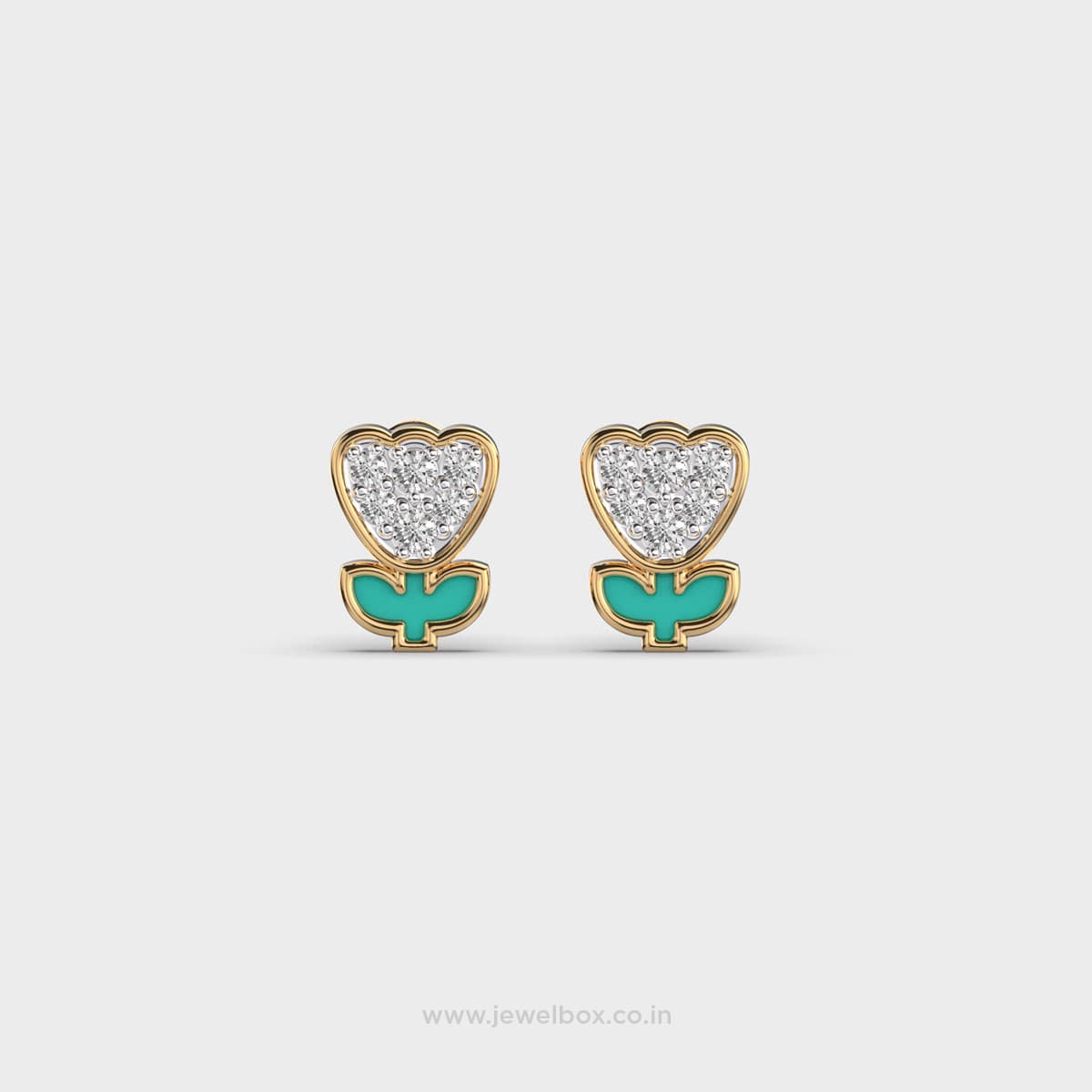 Lillibet Diamond Ear Studs For Kids