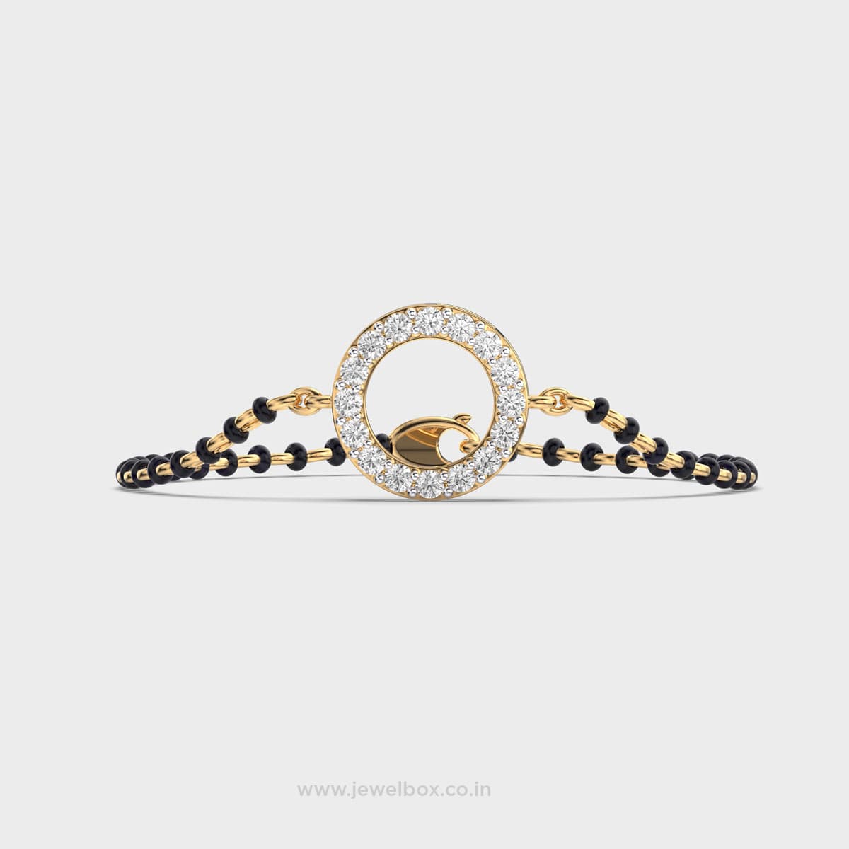 Sparkling Circle Mangal Bracelet