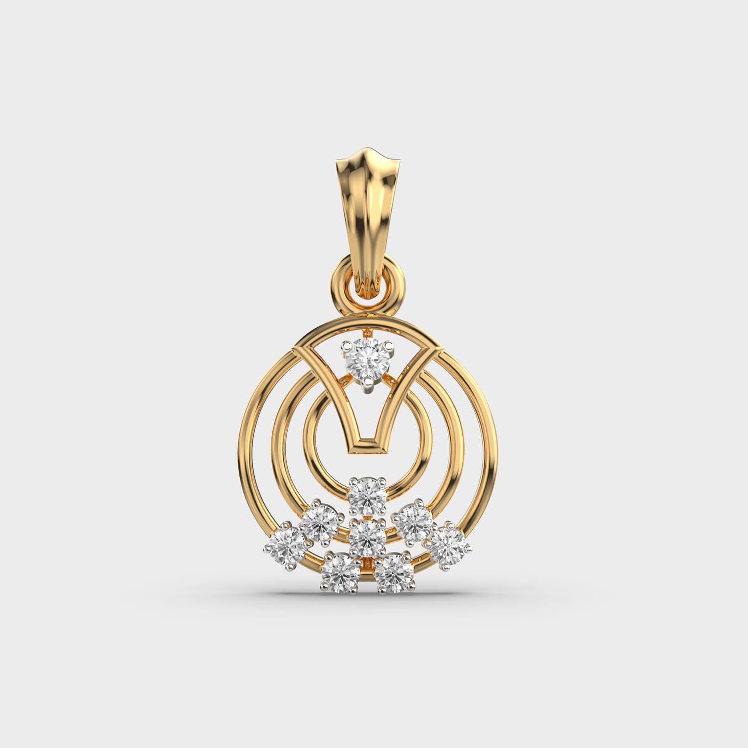 Elegant Circle Pendant