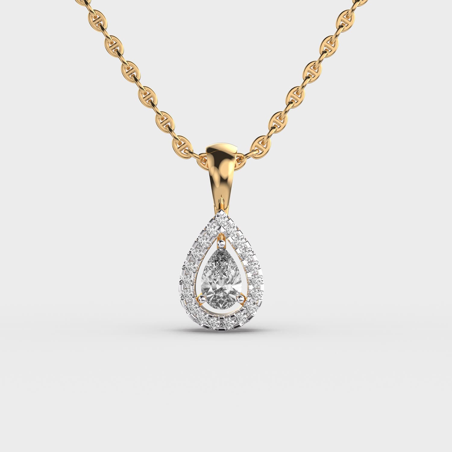 Elegant Teardrop Pendant