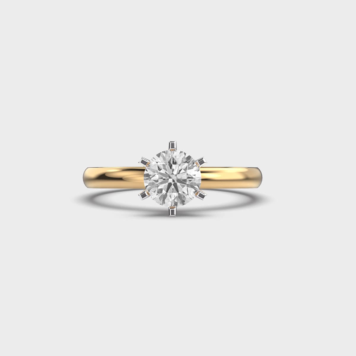 1 Carat Classic Solitaire Ring
