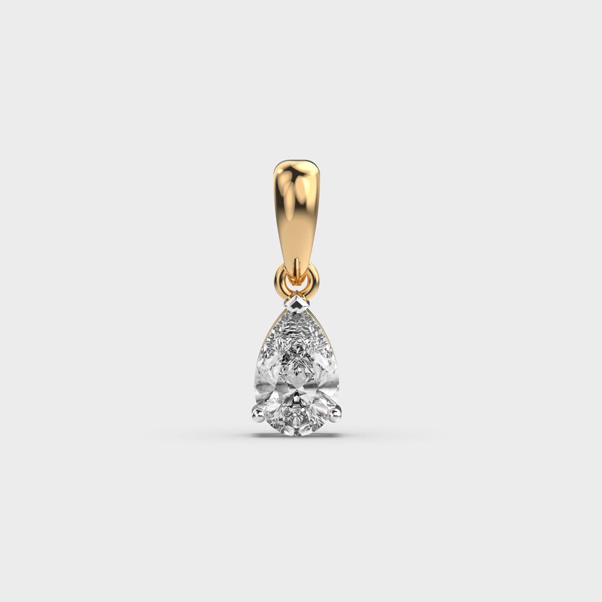 1 Carat Droplet Pendant