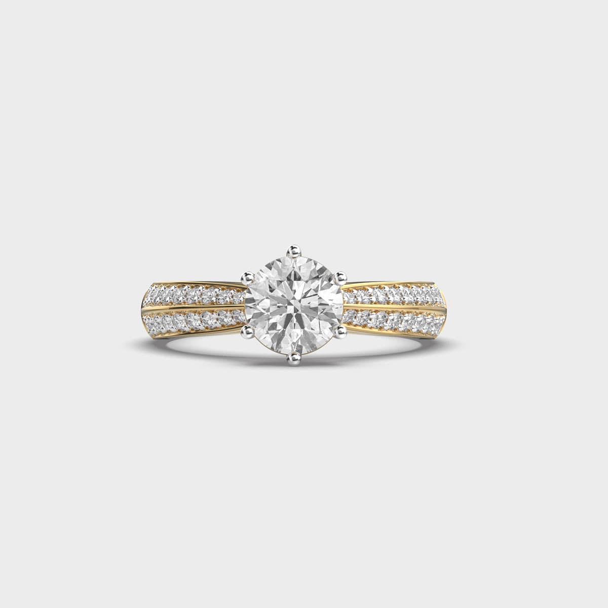 50 Cent Timeless Solitaire Ring