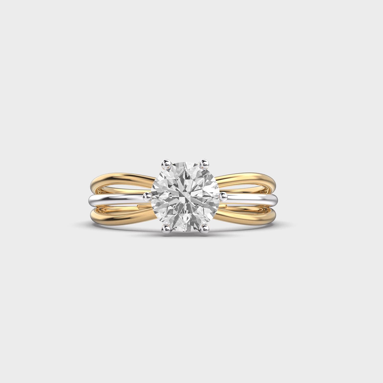 1 Carat Solitaire Tassel Ring