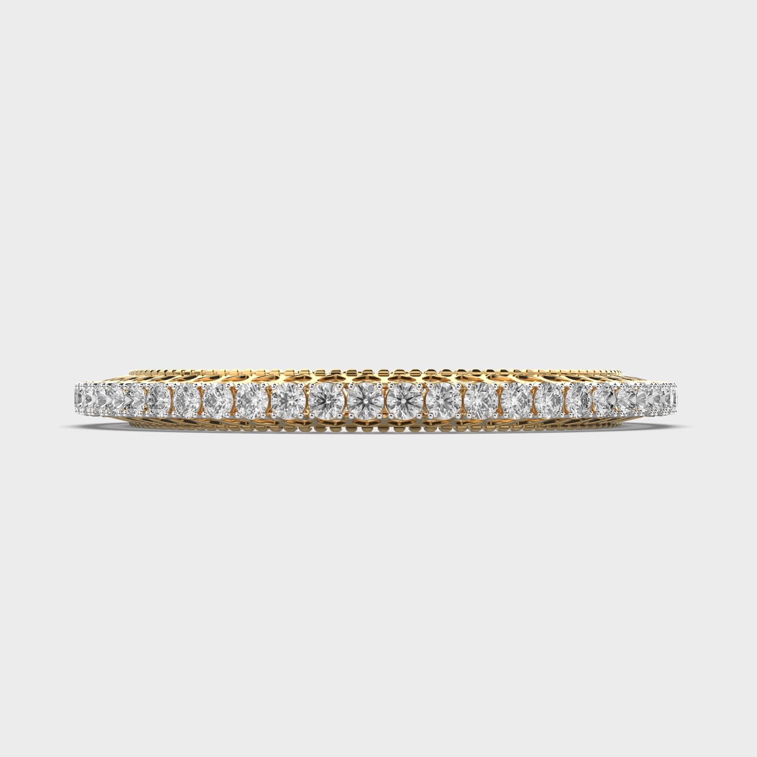 Iconic Jira Round Diamond Bangle