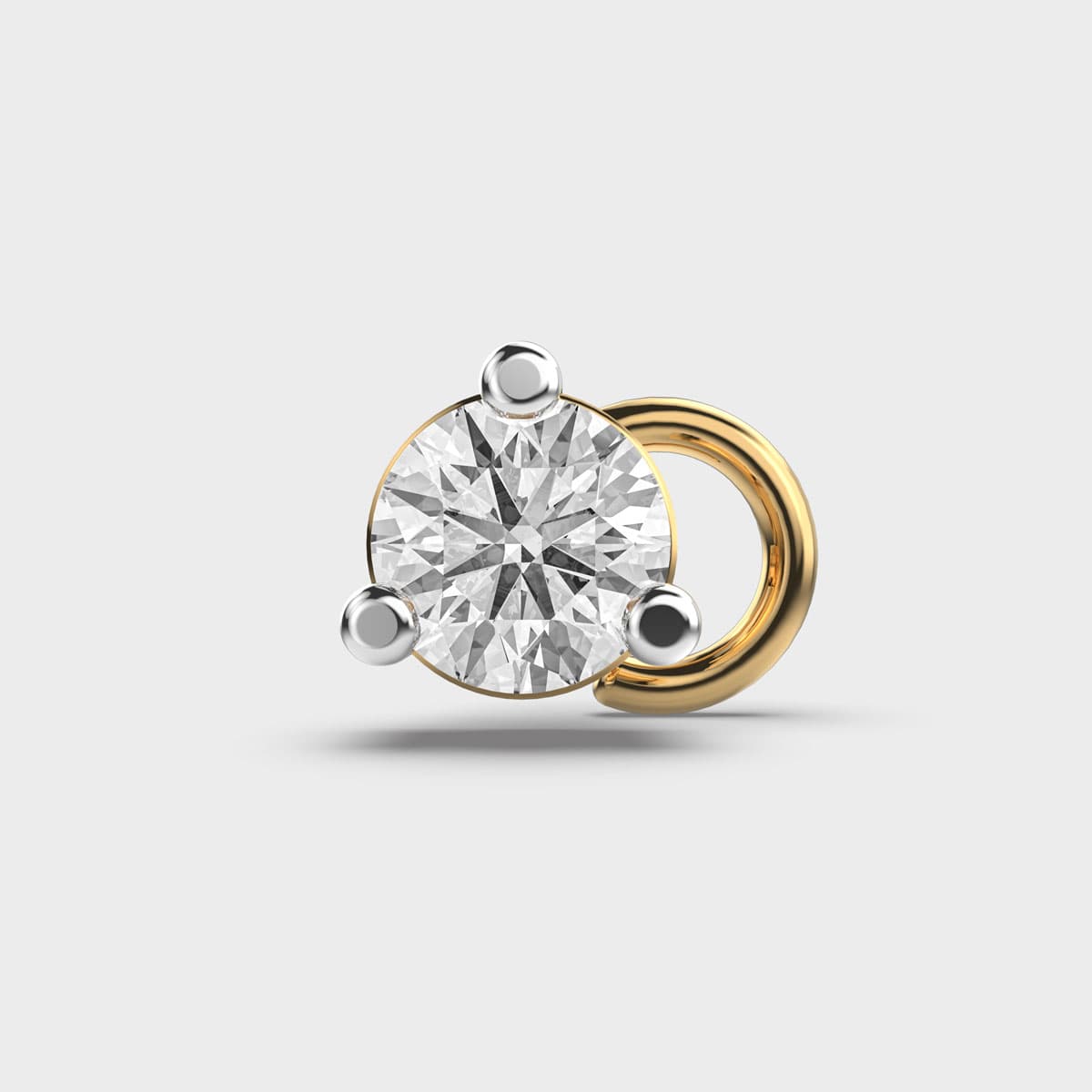 Minimal Diamond Nosepin for Women