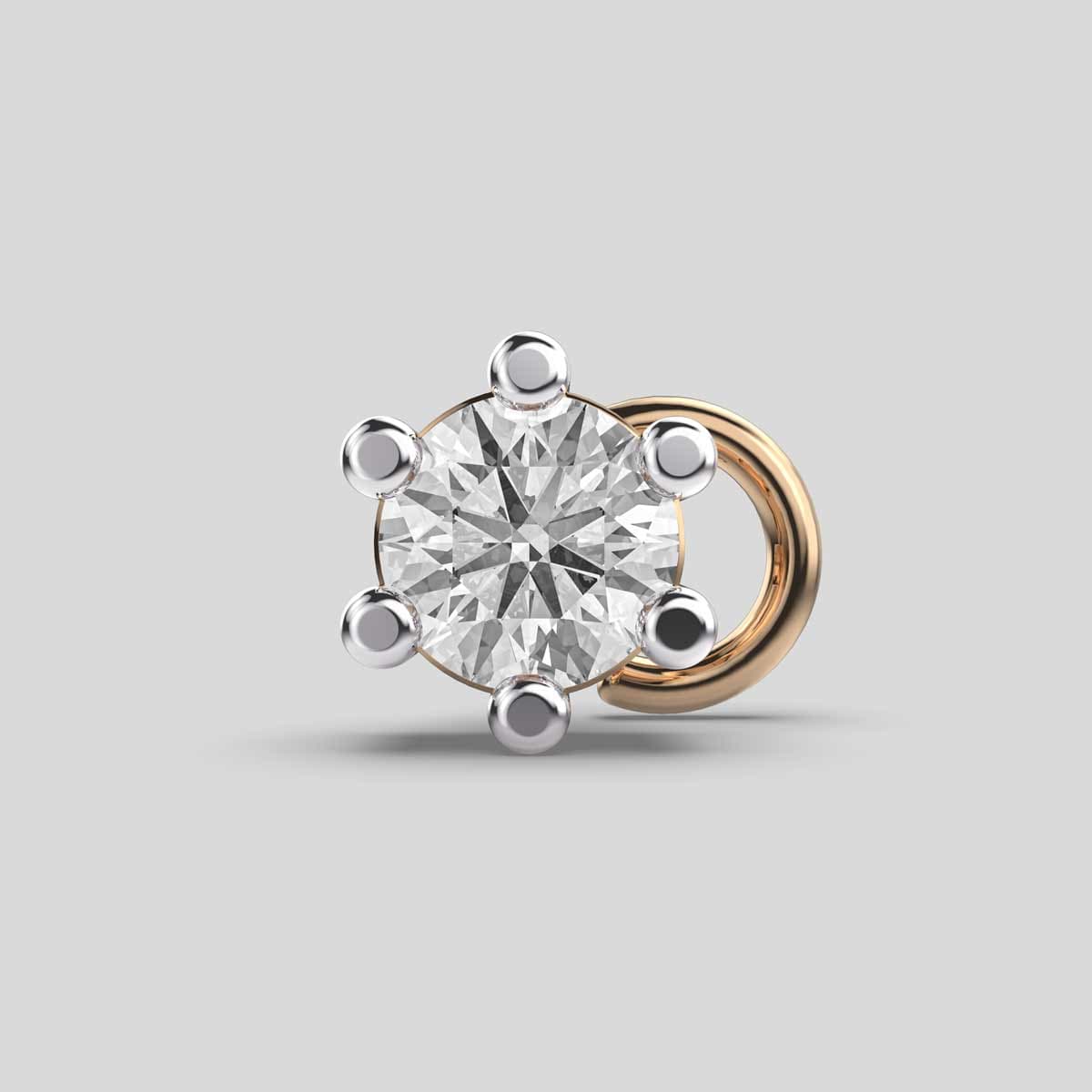 Princess Bride Diamond Nosepin For Women