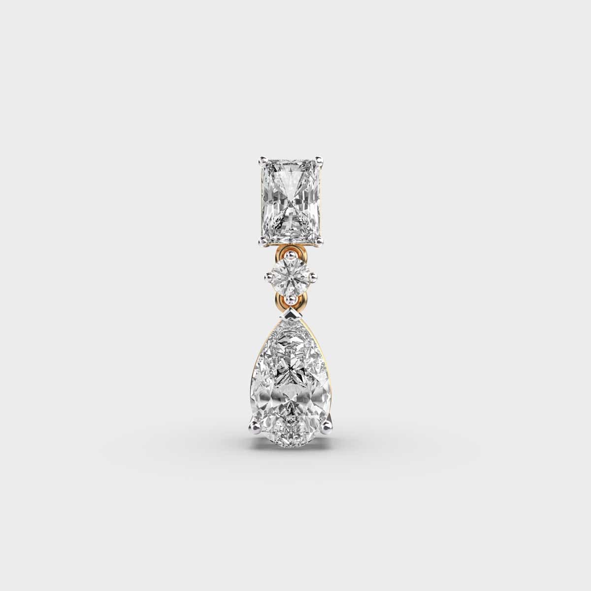 Drops Of Radiance Solitaire Pendant without Chain