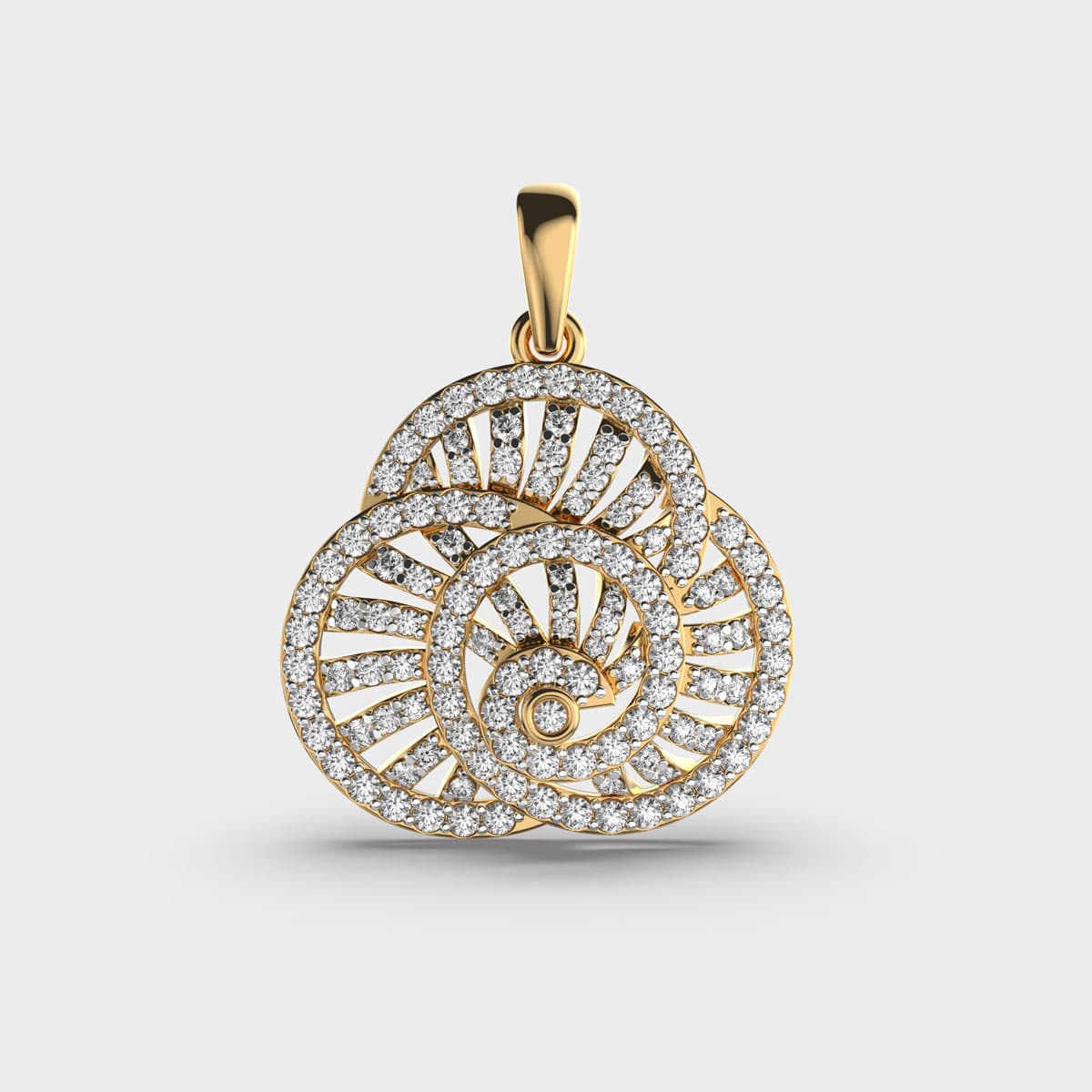 Evergreen Sparkle Diamond Pendant (Without Chain)