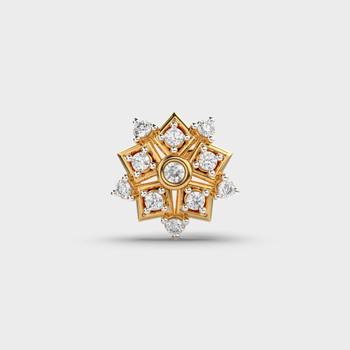 Subtle Timeless Shine Diamond Nosepin