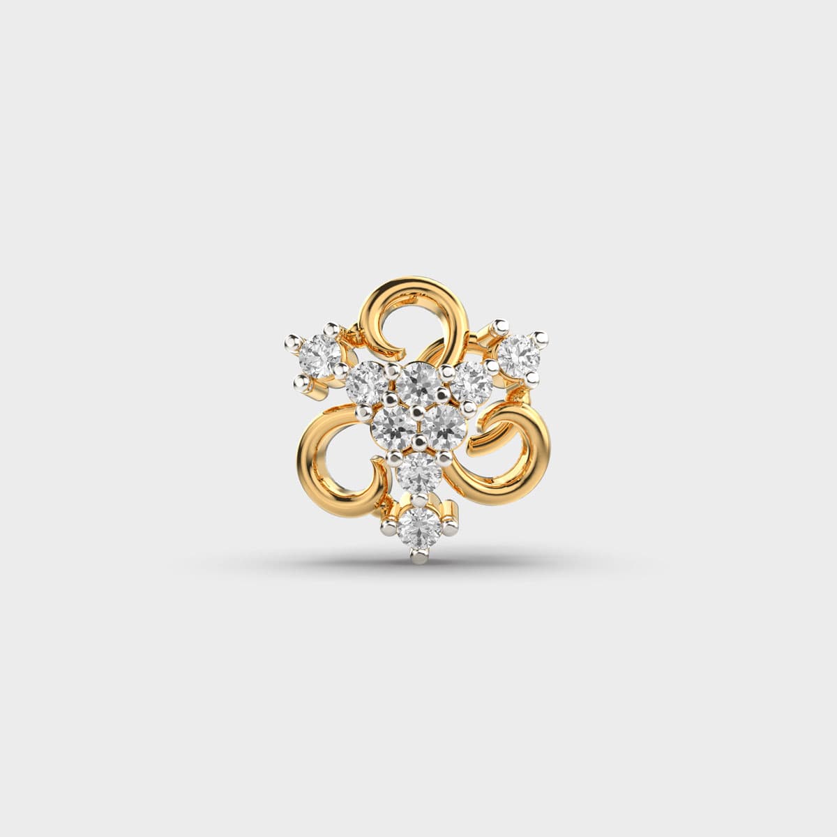 Eternal Celebration Glow Diamond Nosepin