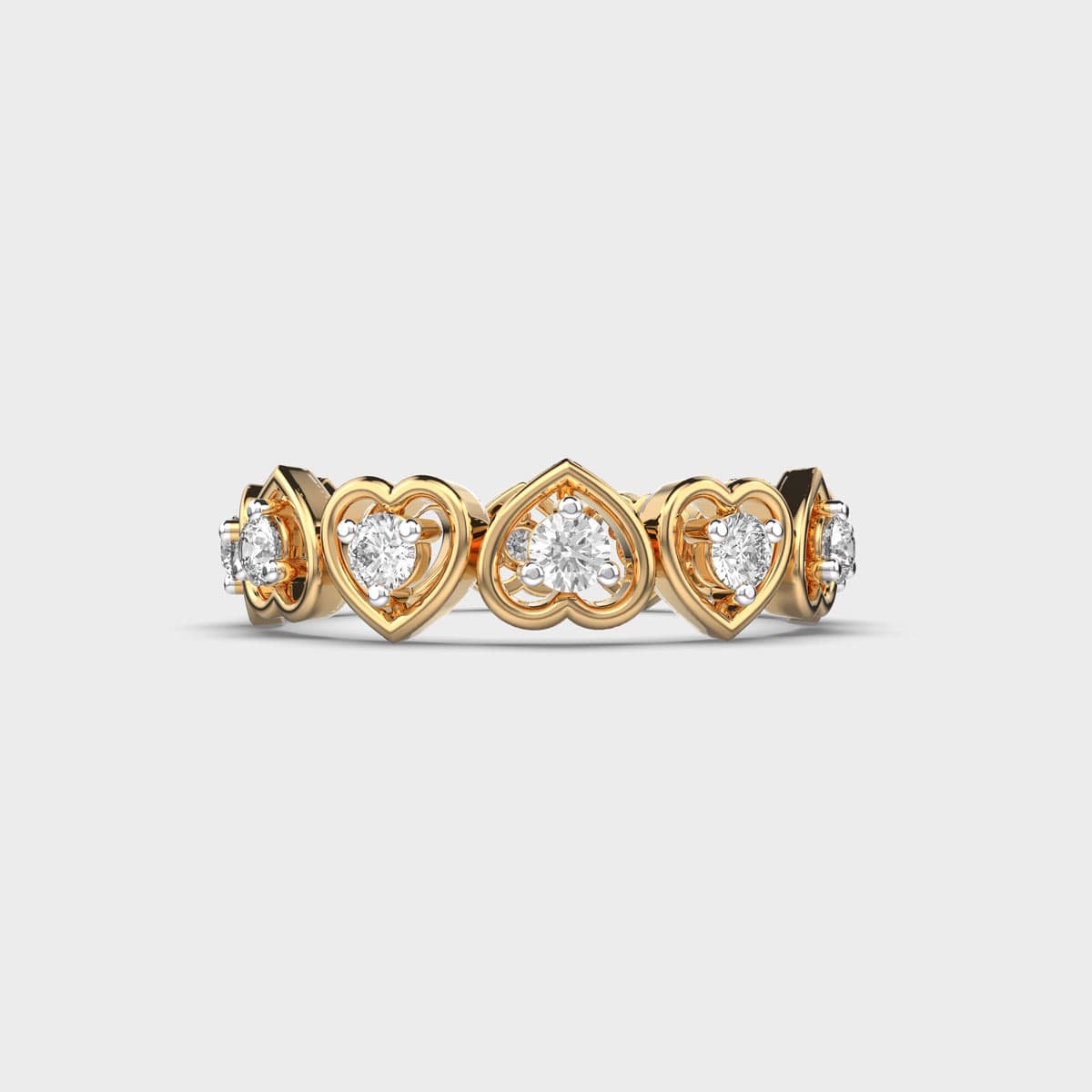 Eternal Heartbeats Diamond Ring