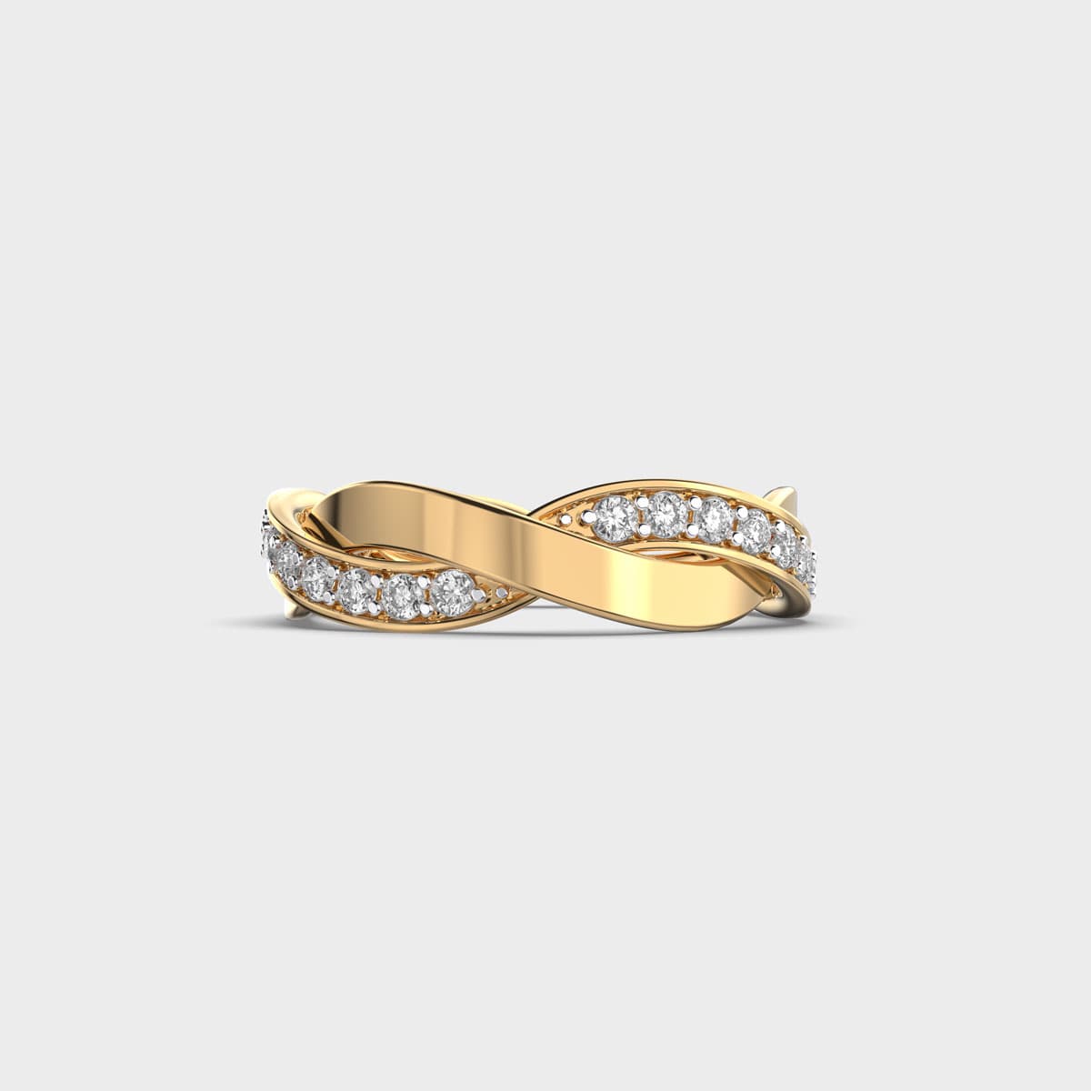 Wave In Motion Diamond Ring