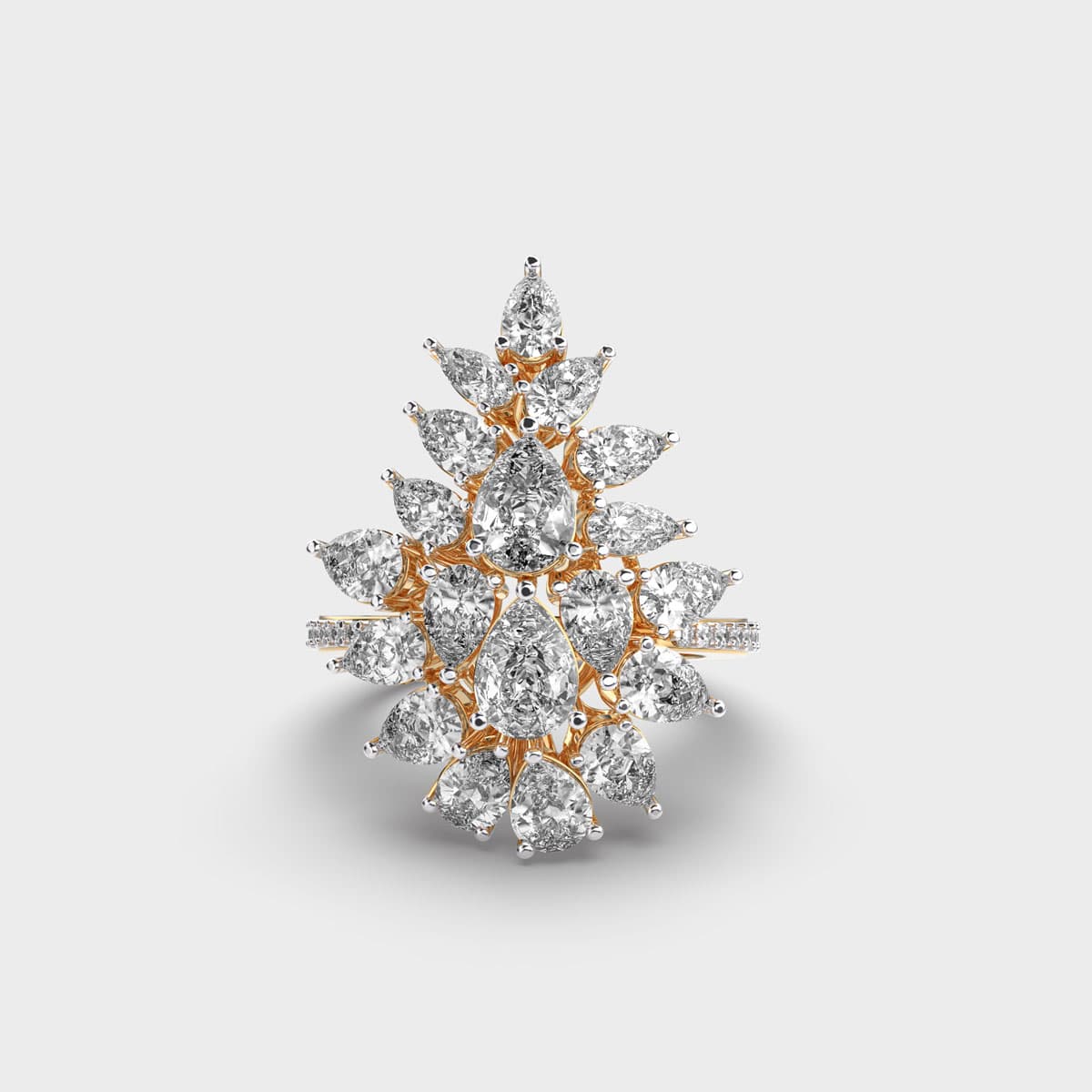 Forever Flower Bouquet Diamond Ring