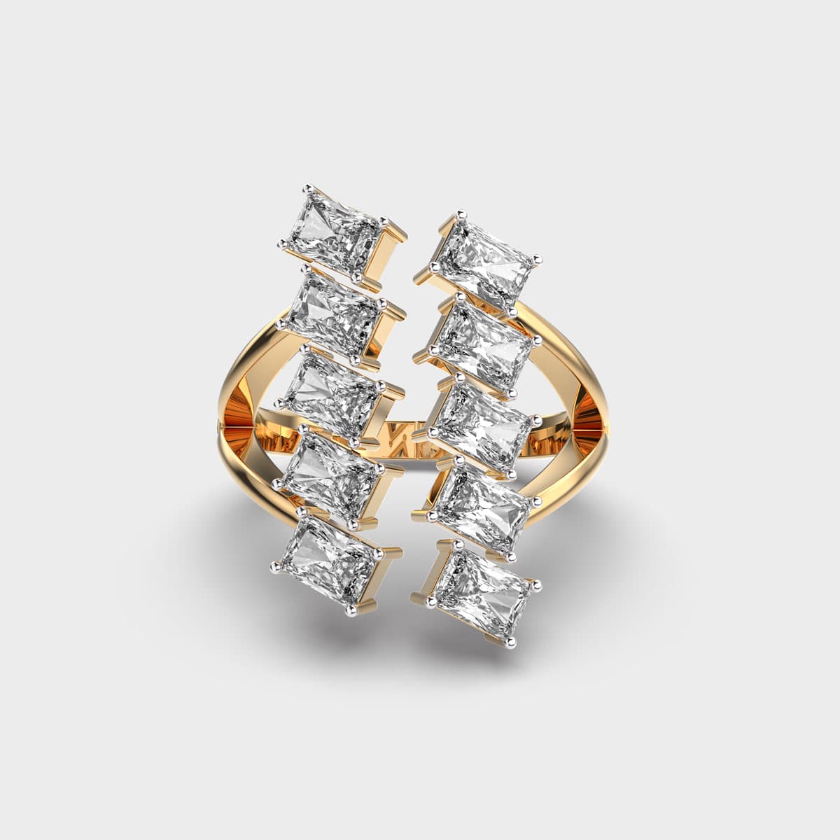 Gleaming Glow Miracle Diamond Ring