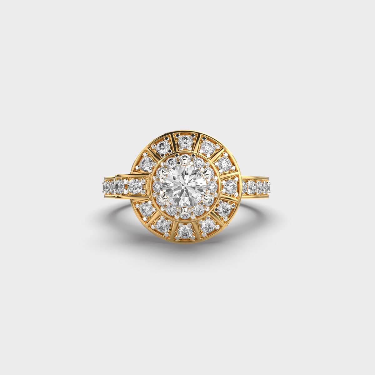 Understated Beauty Glam Glamour Diamond Ring