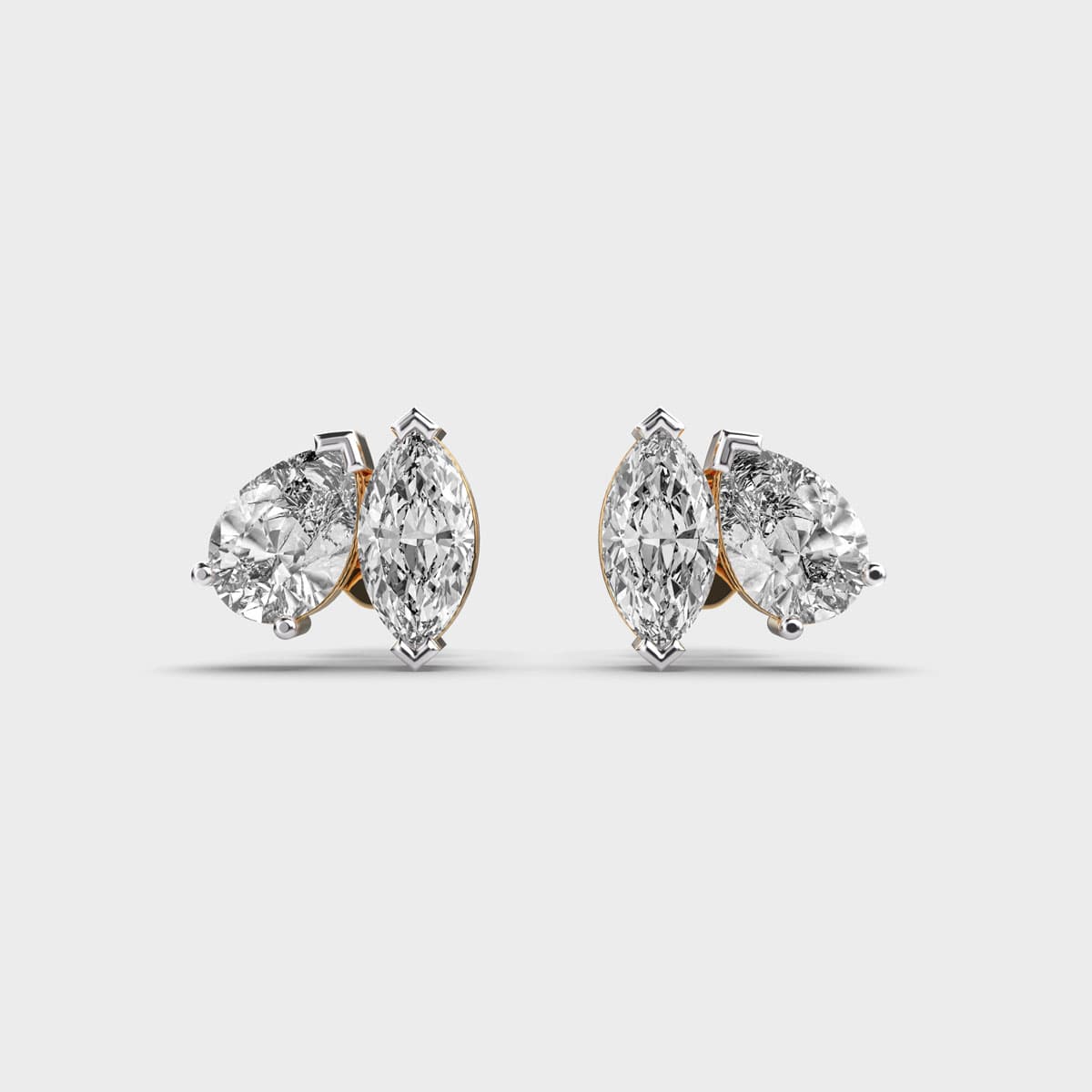 Dainty Shimmer Dazzle Diamond Studs