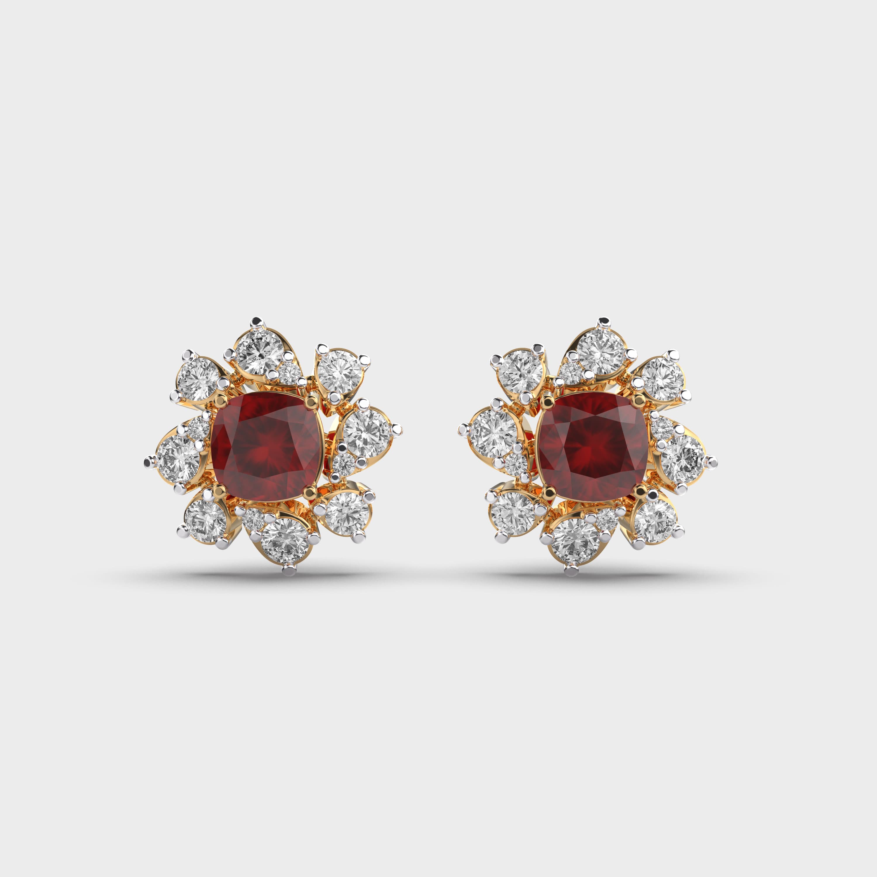 Spring Is Here Diamond Ear Studs