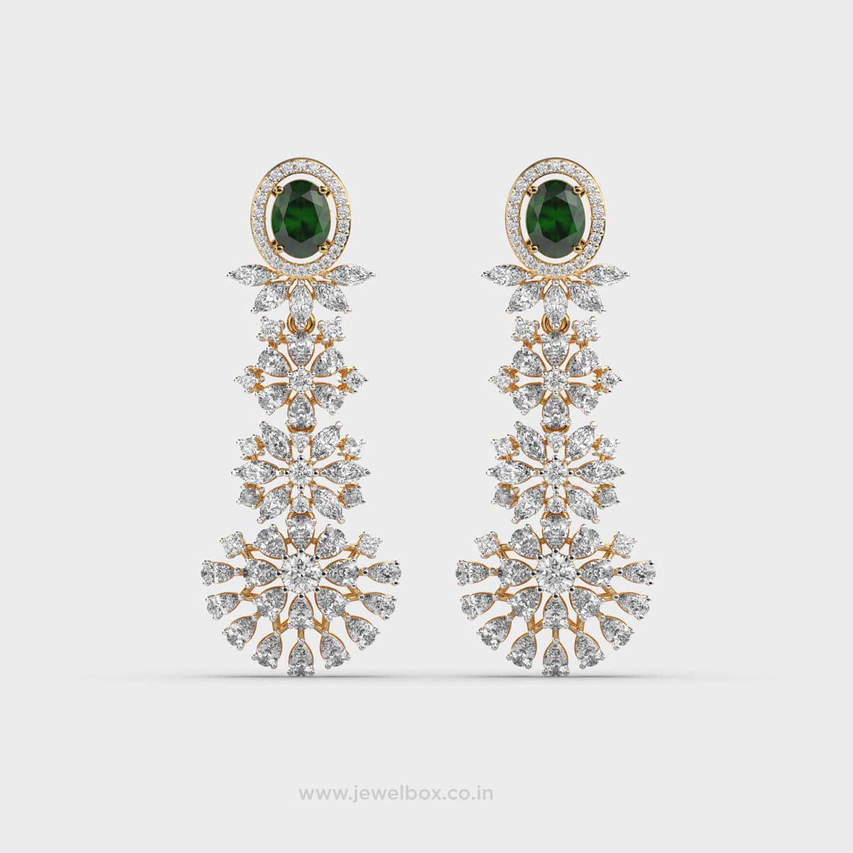 Charming Diva Diamond Earrings