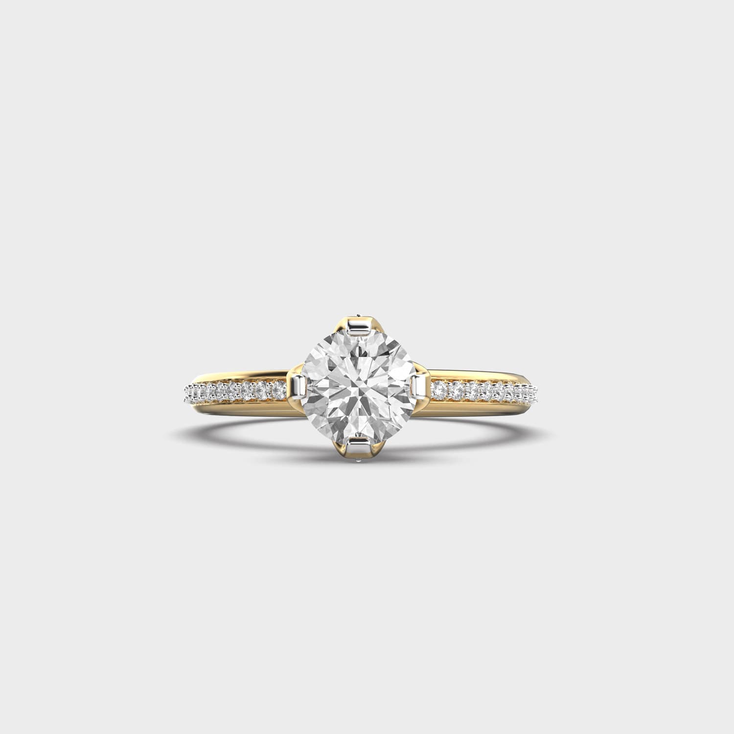 Classic Glimmer Diamond Ring