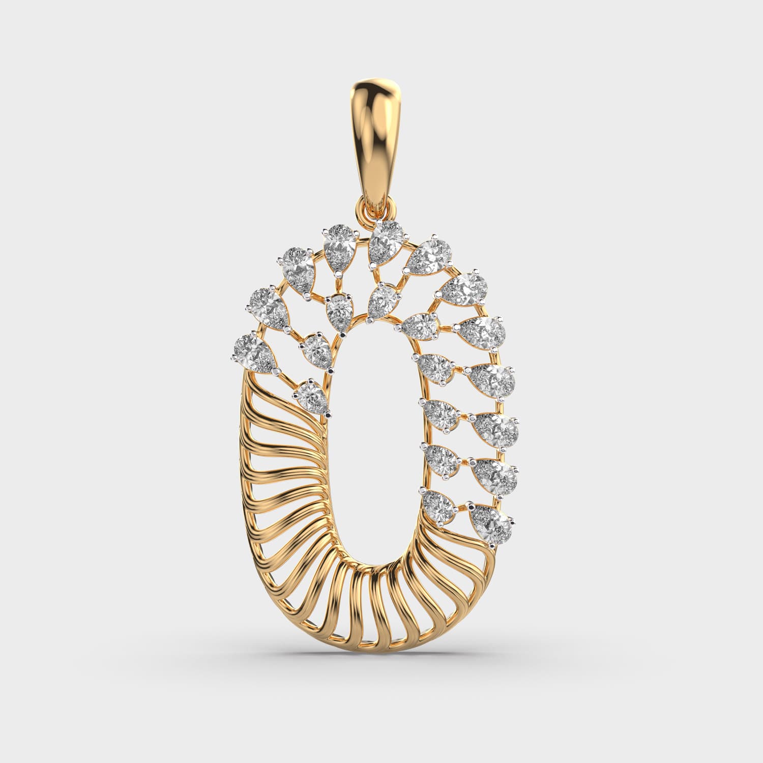 Elegant Diamond Pendant