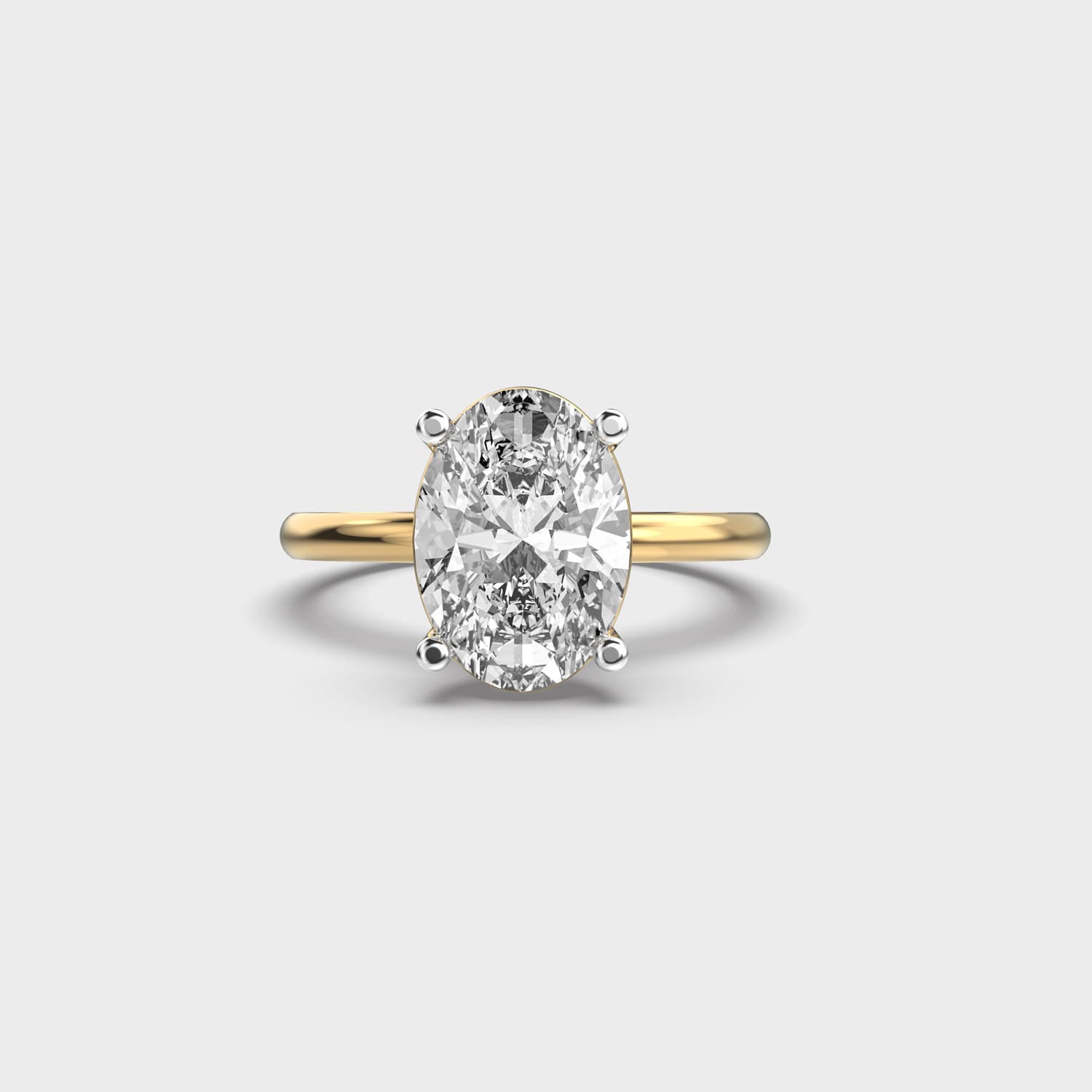 Ovoid Grace Diamond Ring