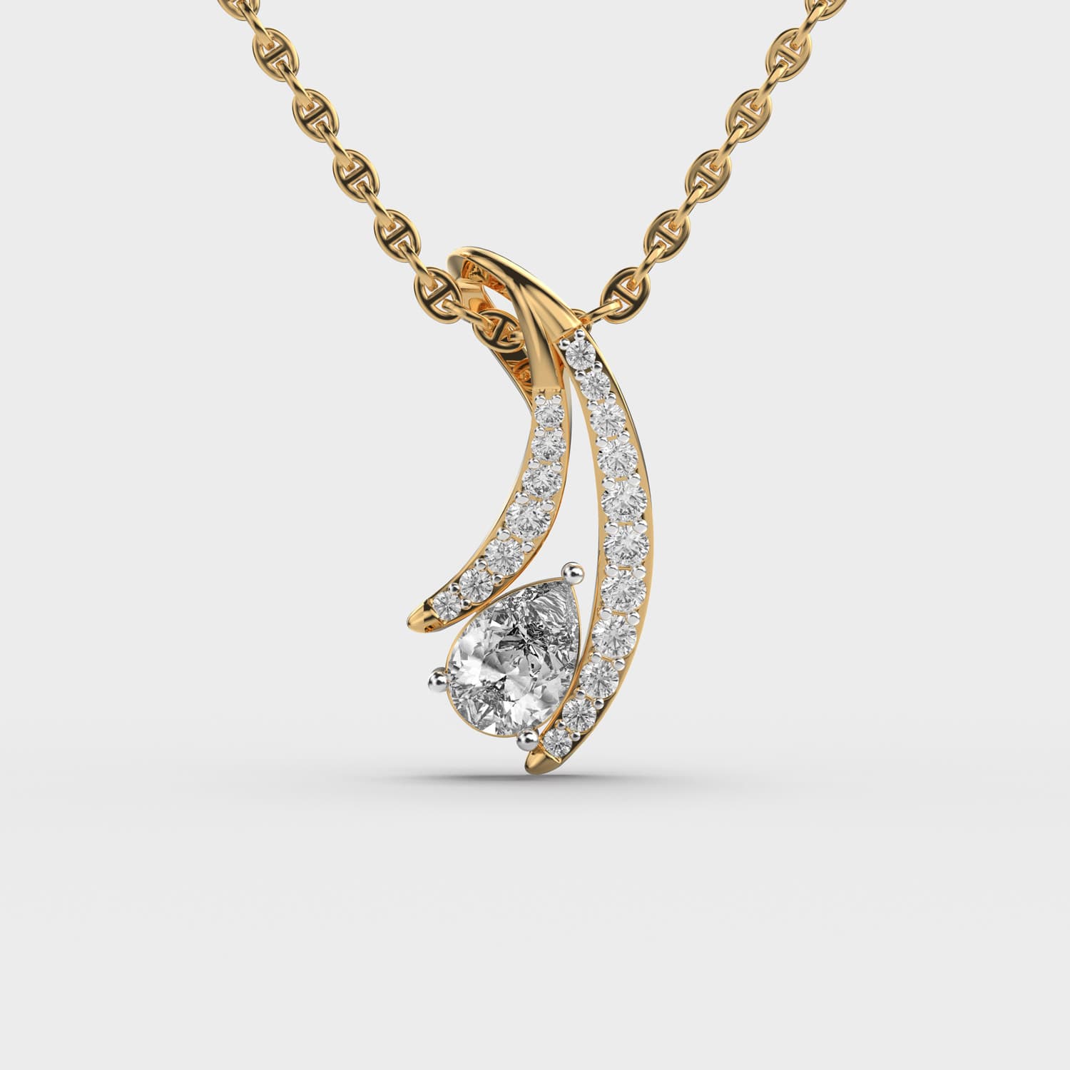 Elegant Teardrop Pendant