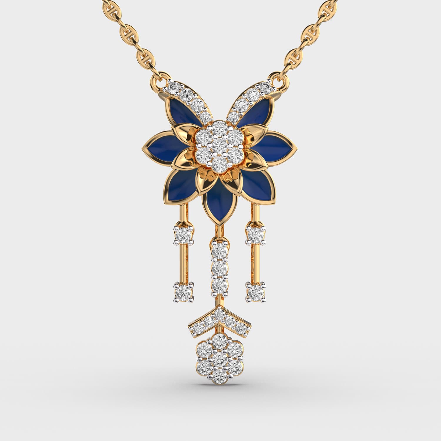 Enchanting Floral Pendant