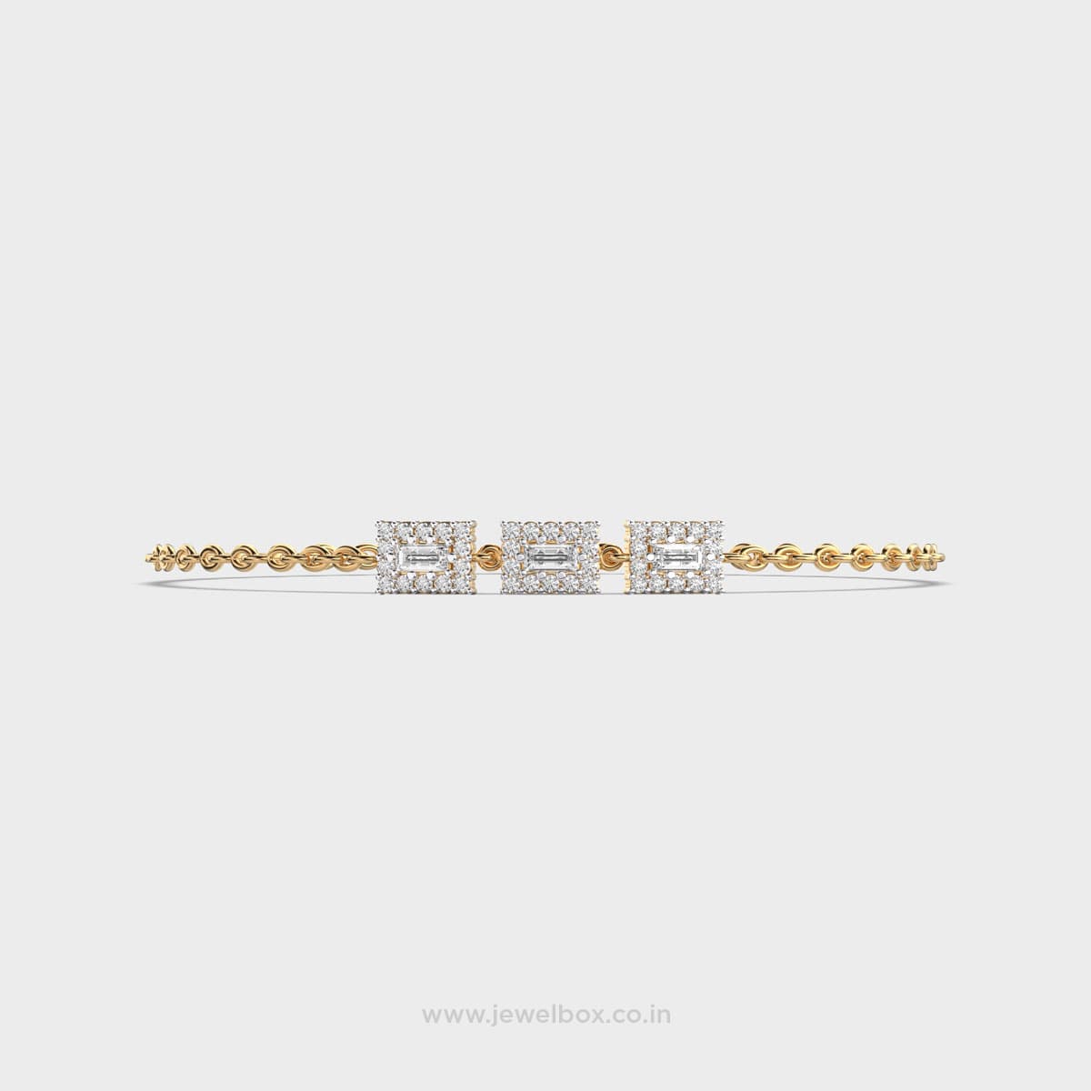 Sovereign Beam Diamond Bracelet