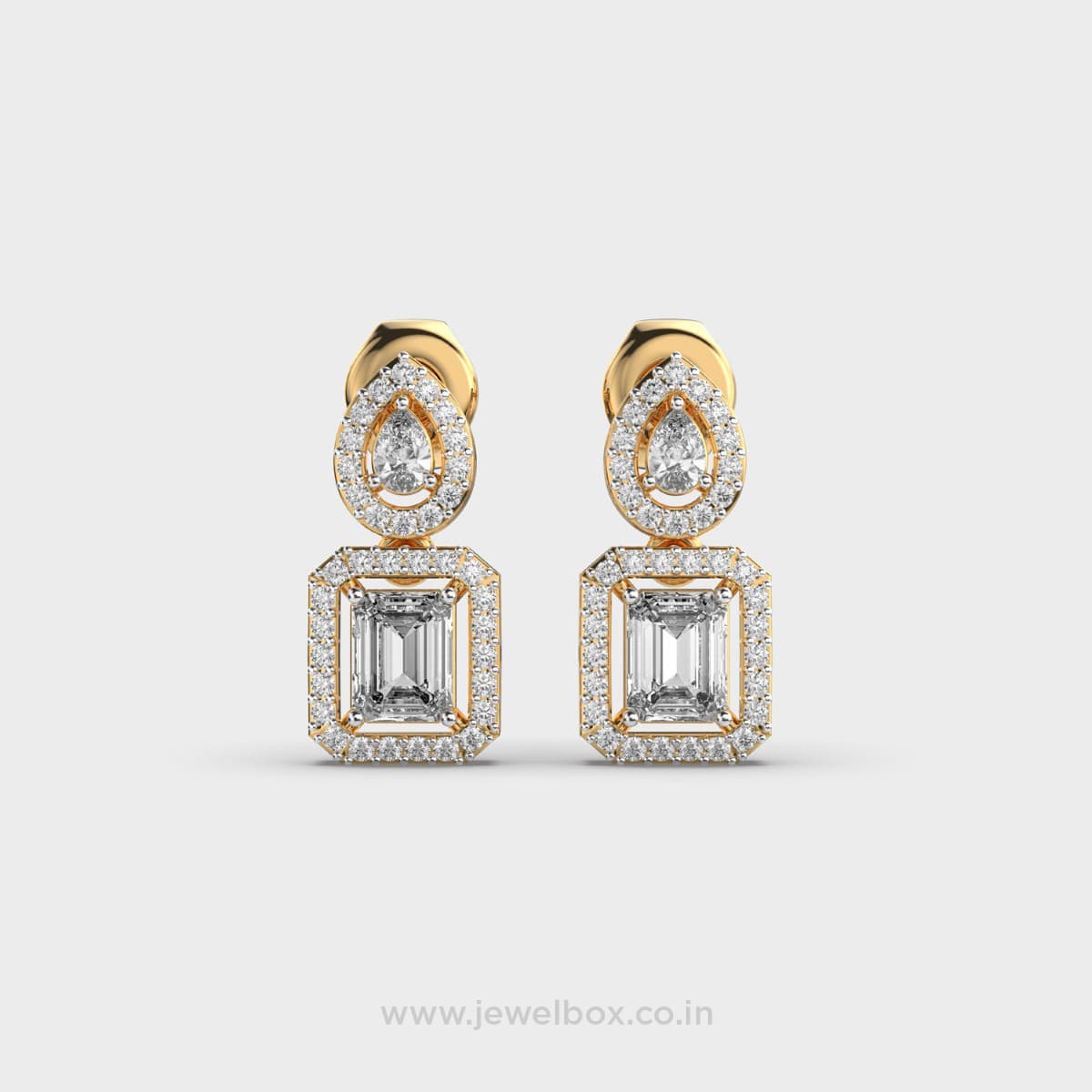 Elegant Diamond Danglers