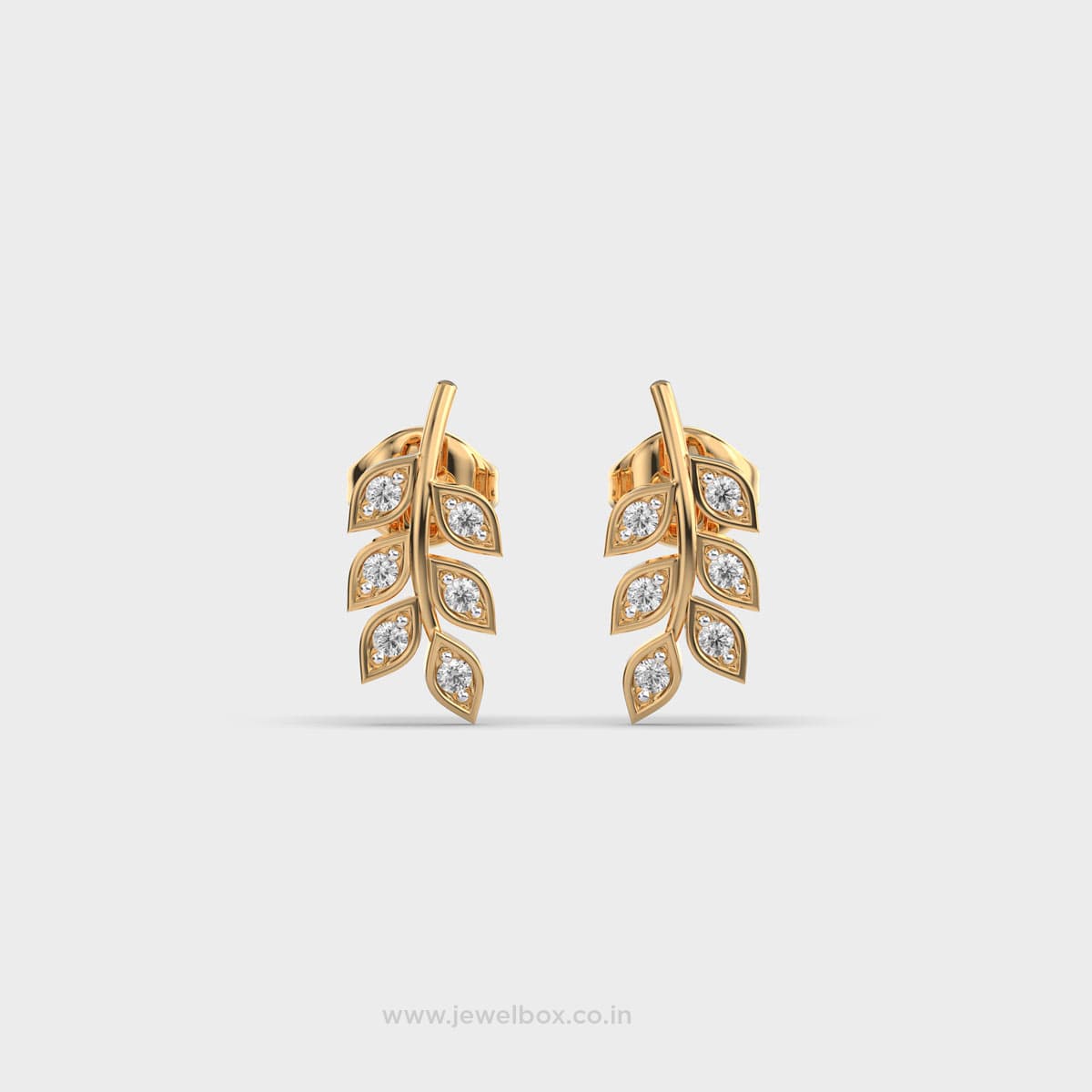 Leafy Sparkle Earrings
