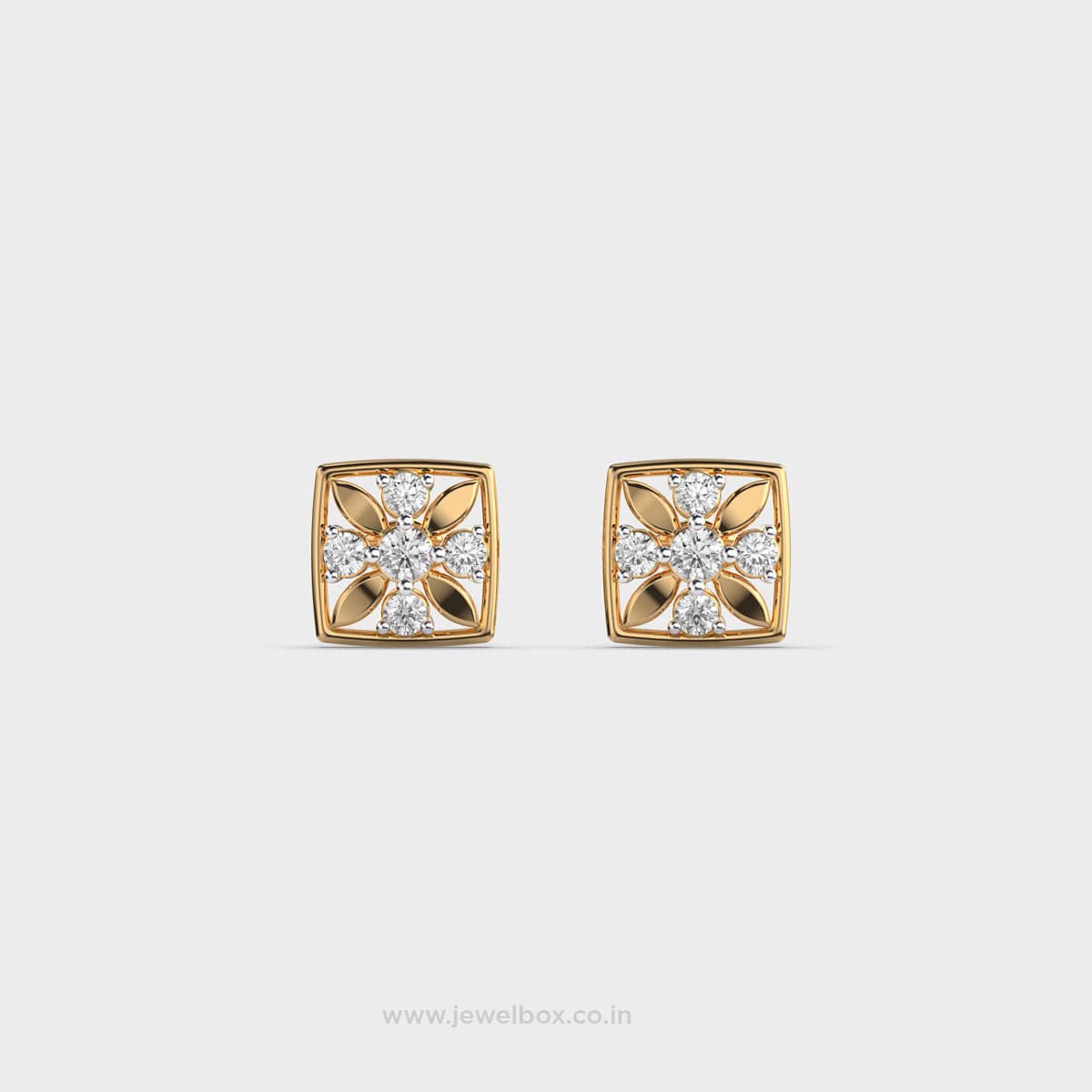 Sparkling Diamond Studs