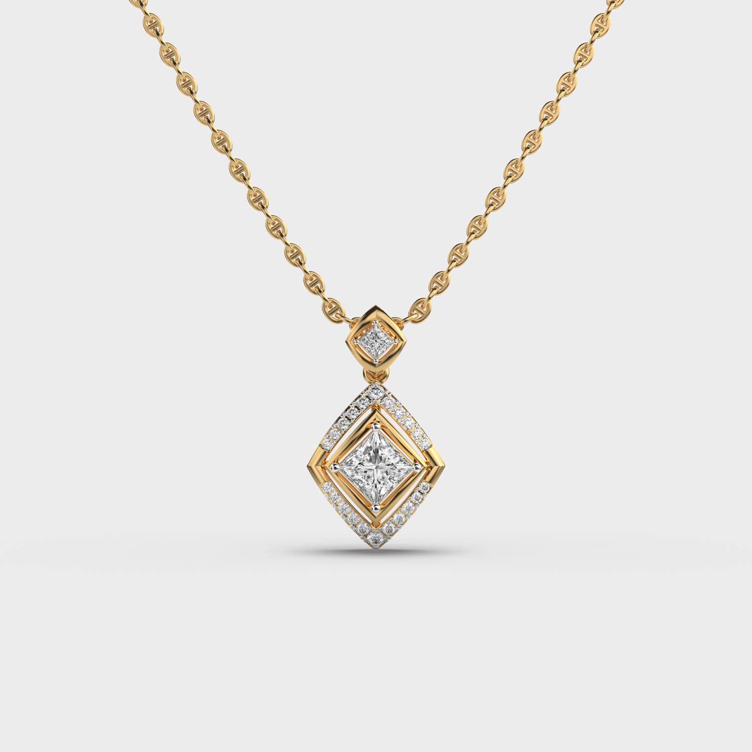 Elegant Diamond Pendant