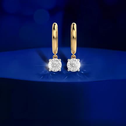 Glimmer Steak Diamond Earrings