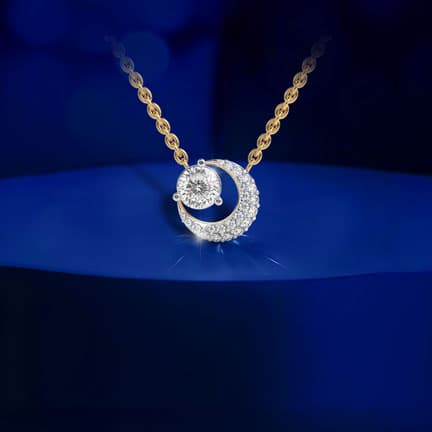Crescent Moon Pendant