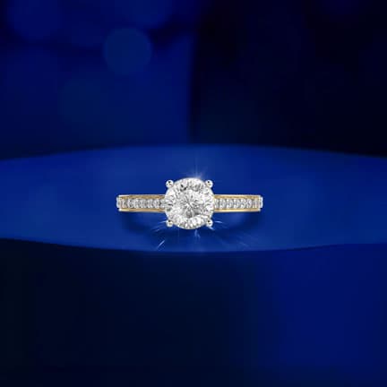 Signature Padma Cut Solitaire Ring