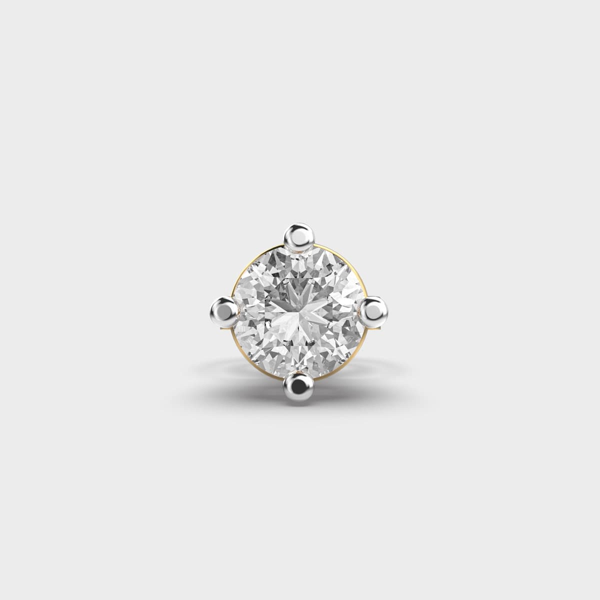 30 Cent Mens Round Stud