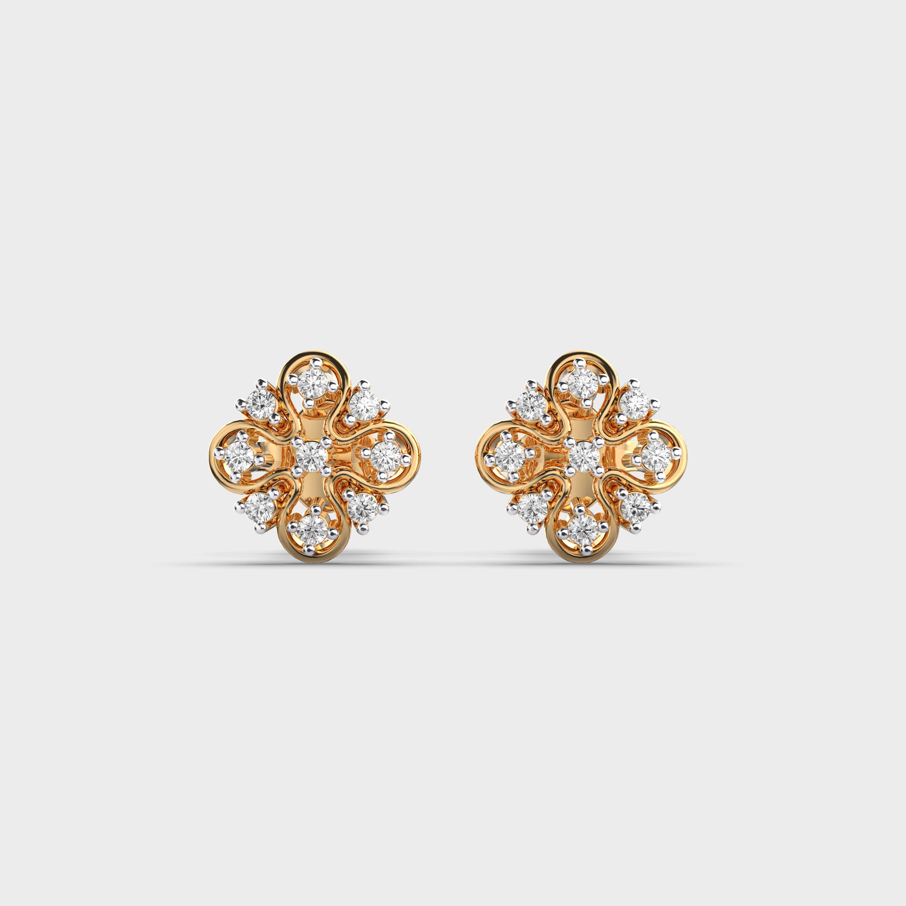 Opulent Radiance Diamond Studs